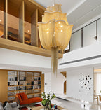 Carrowis Aluminium Chandelier-Moonnatur