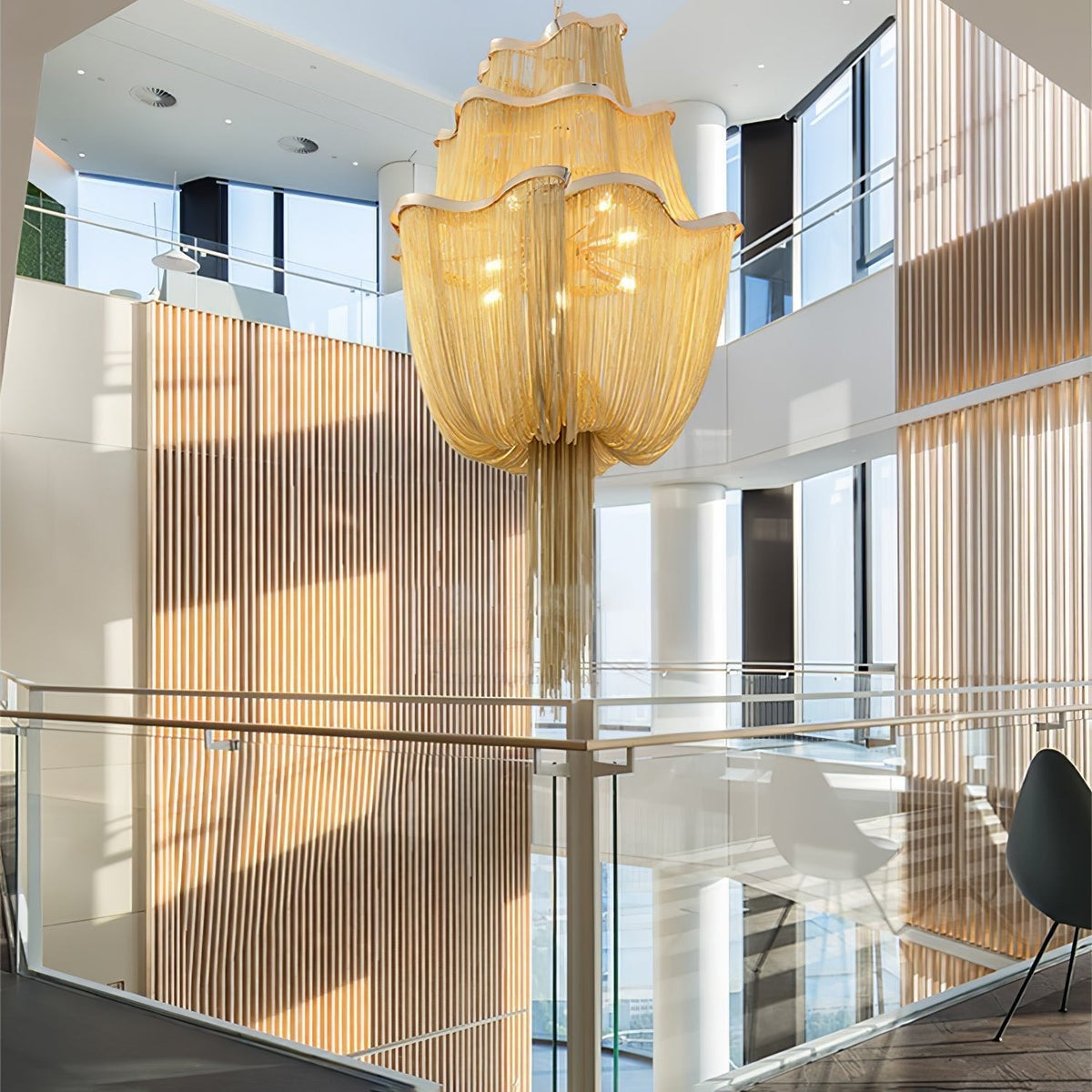 Carrowis Aluminium Chandelier-Moonnatur