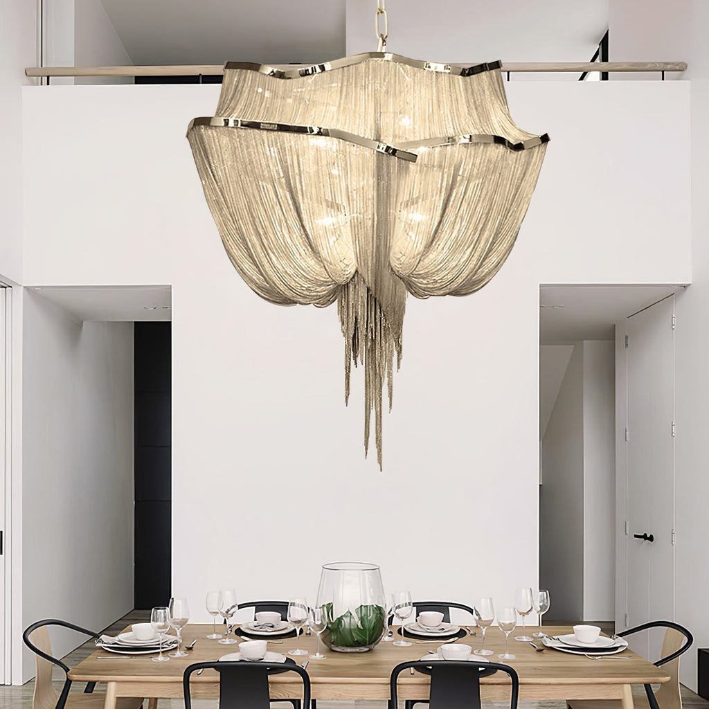 Carrowis Aluminium Chandelier-Moonnatur
