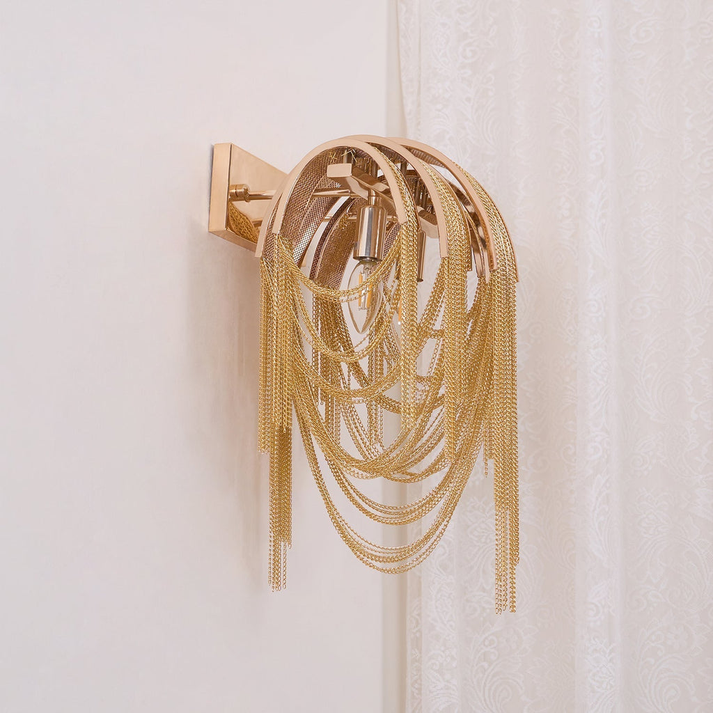 Larenune Aluminium Wall Light-Moonnatur