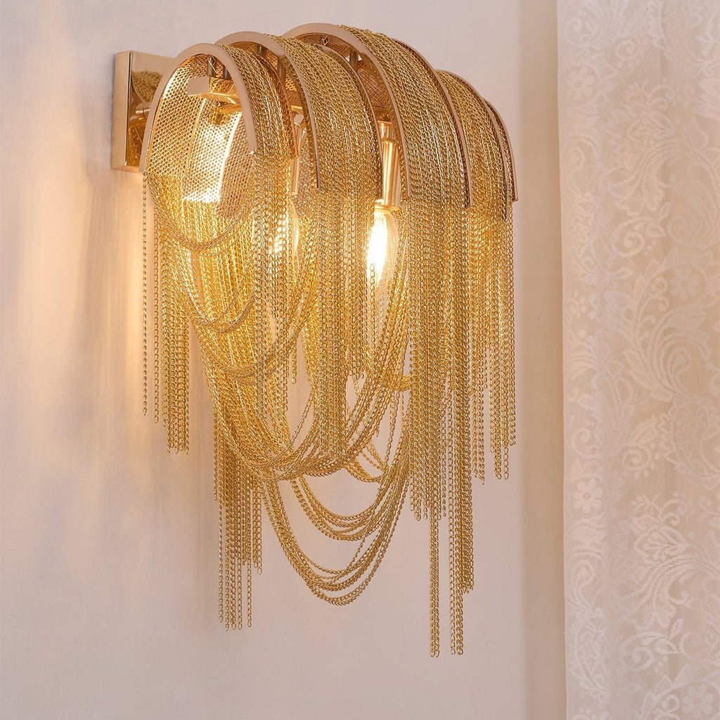 Larenune Aluminium Wall Light-Moonnatur