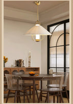 Cavenwren Fabric Pendant Light-Moonnatur