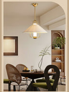 Cavenwren Fabric Pendant Light-Moonnatur