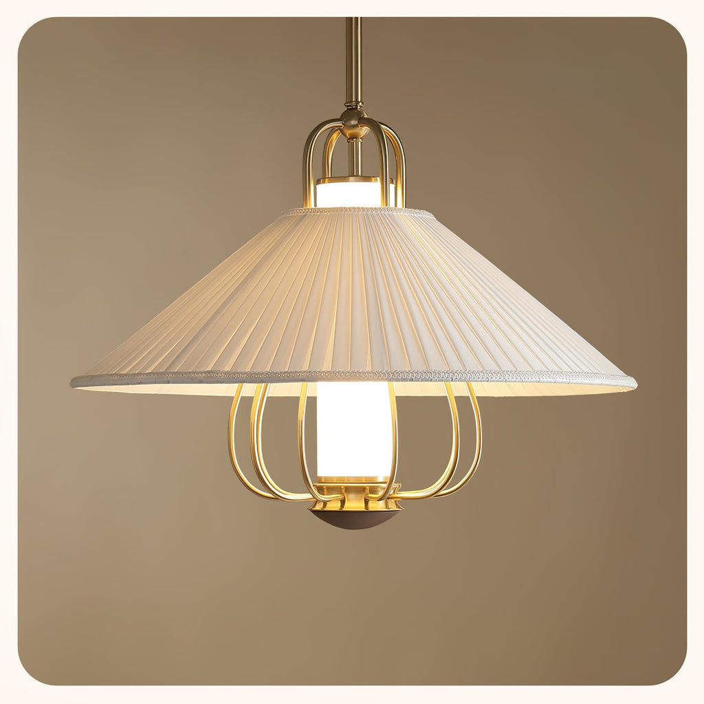 Cavenwren Fabric Pendant Light-Moonnatur