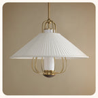 Cavenwren Fabric Pendant Light-Moonnatur