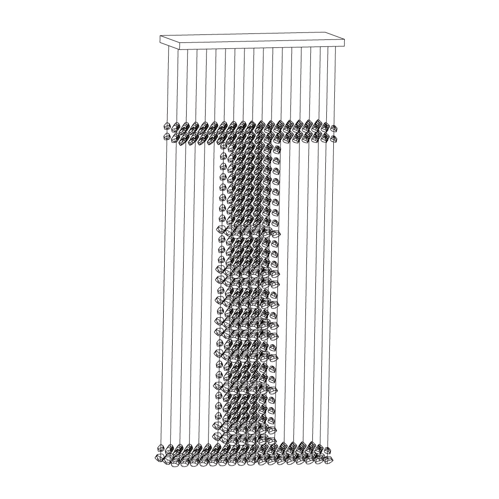 Mardenbrook Stone Chandelier-Moonnatur