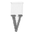 Auberheath Stone Chandelier-Moonnatur