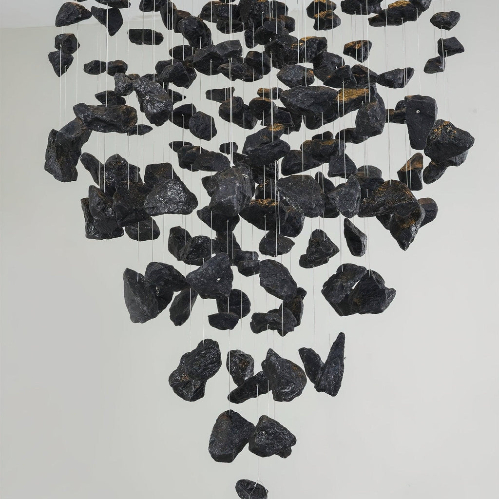 Avrenholm Stone Chandelier-Moonnatur