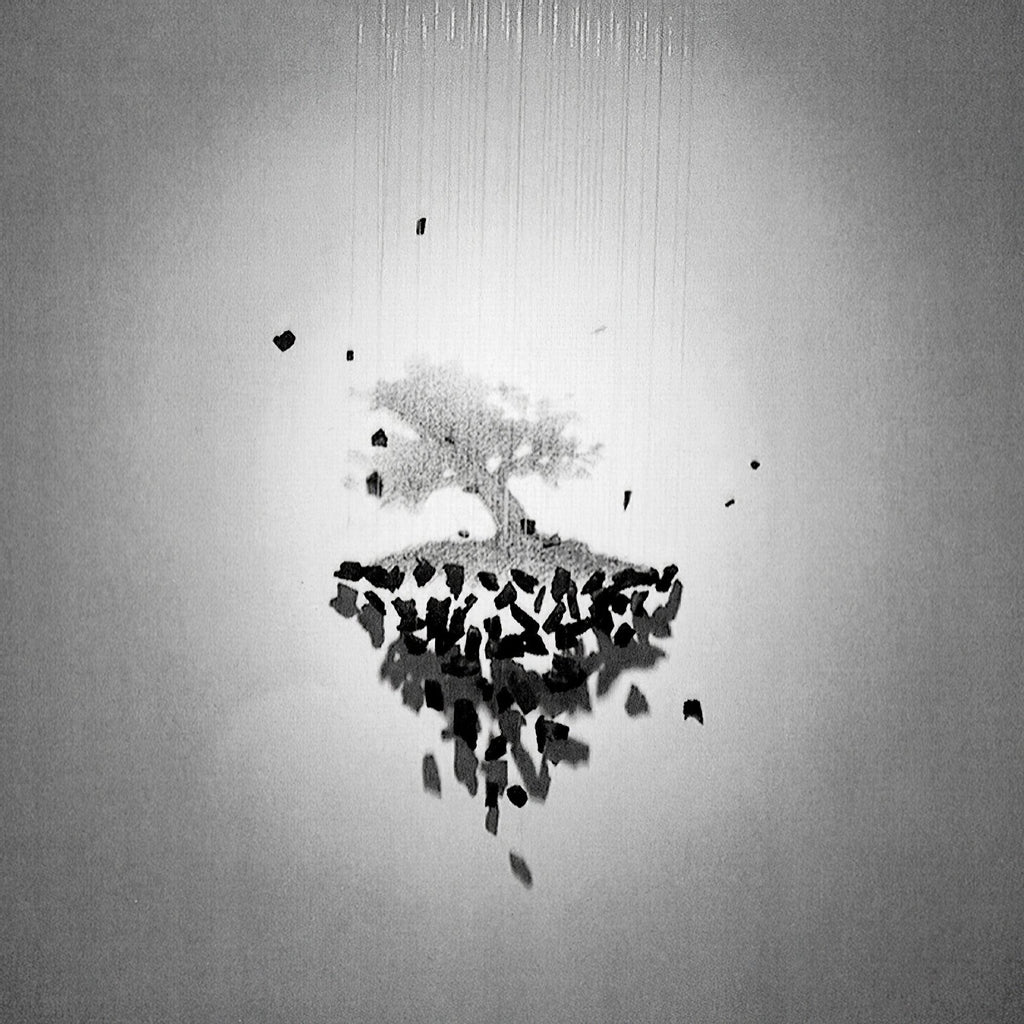 Olvenaria Stone Chandelier-Moonnatur