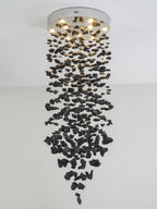 Meldenley Stone Chandelier-Moonnatur