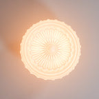 Helreneth Glass Ceiling Light-Moonnatur