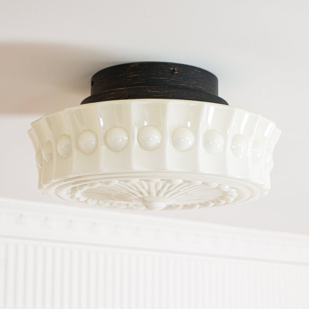 Helreneth Glass Ceiling Light-Moonnatur