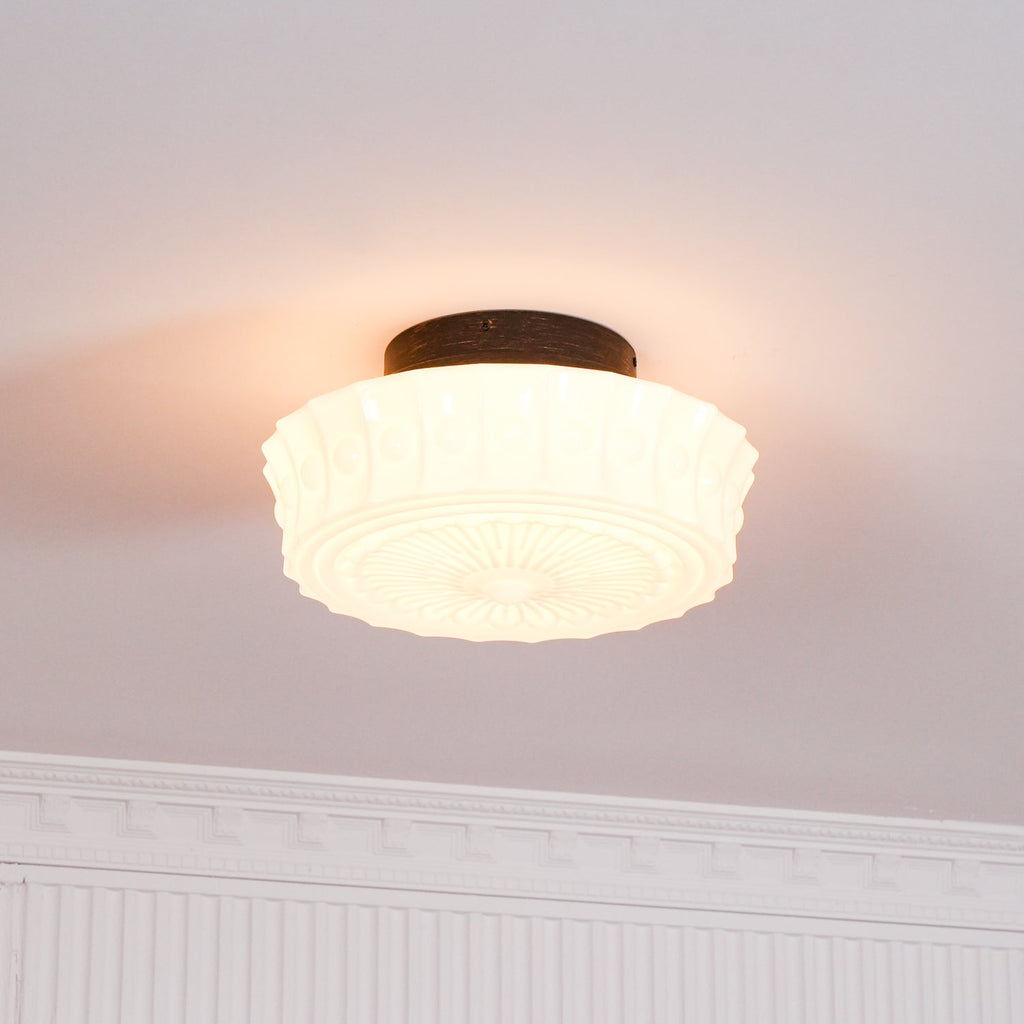 Helreneth Glass Ceiling Light-Moonnatur