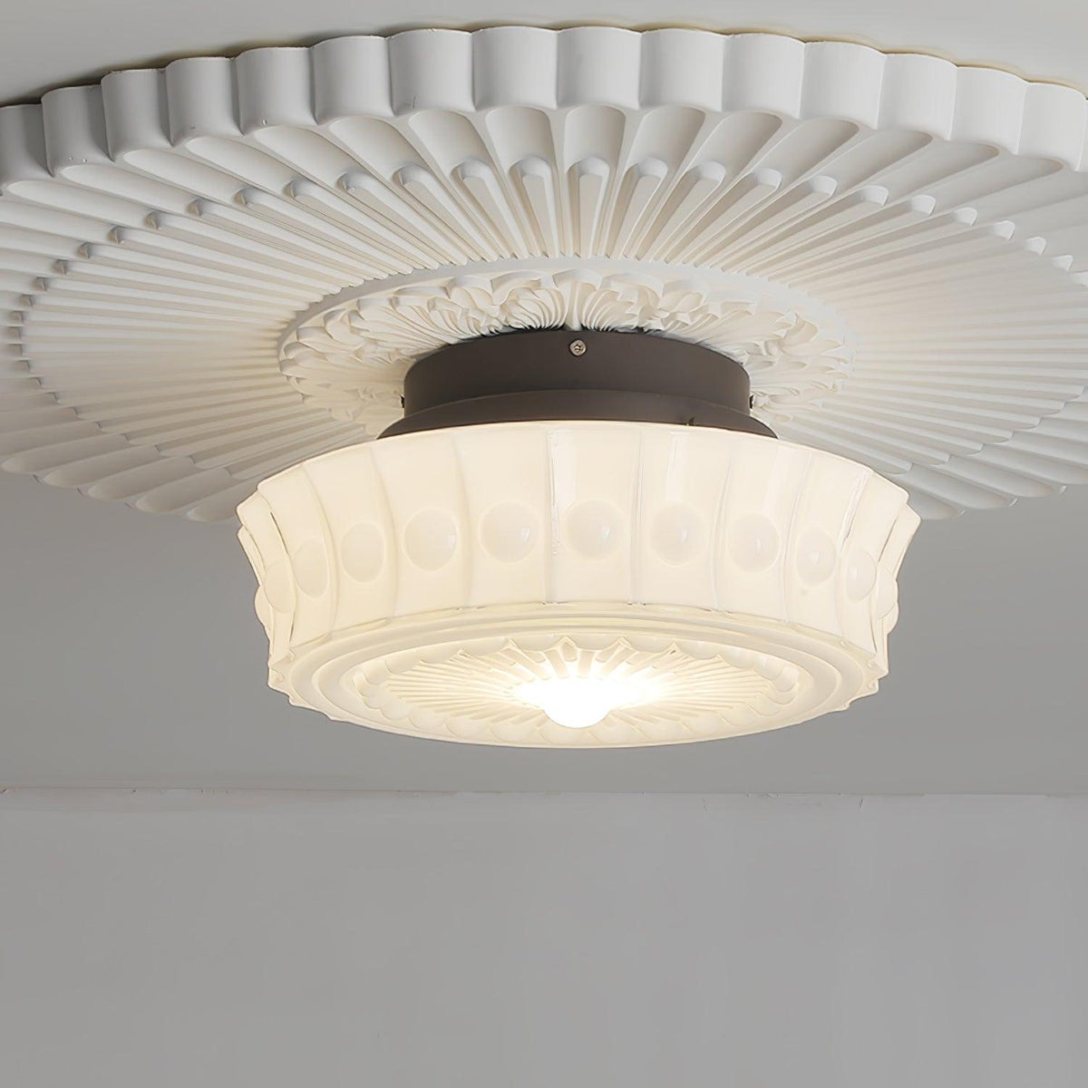 Jorrenorie Glass Ceiling Light-Moonnatur