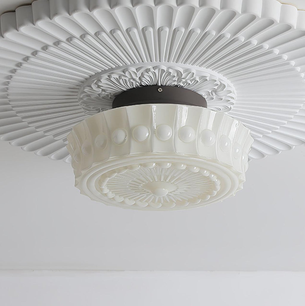 Helreneth Glass Ceiling Light-Moonnatur