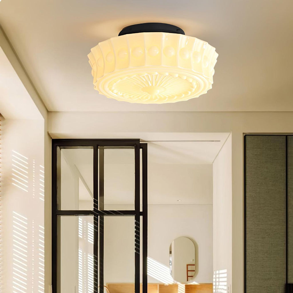 Helreneth Glass Ceiling Light-Moonnatur