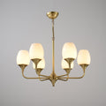 Trevenia Glass Chandelier-Moonnatur
