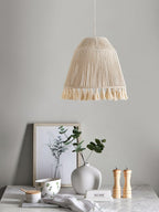 Calderara Hemp Rope Pendant Light-Moonnatur