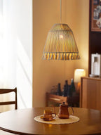 Calderara Hemp Rope Pendant Light-Moonnatur