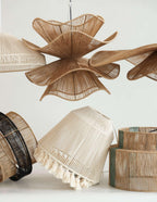 Calderara Hemp Rope Pendant Light-Moonnatur