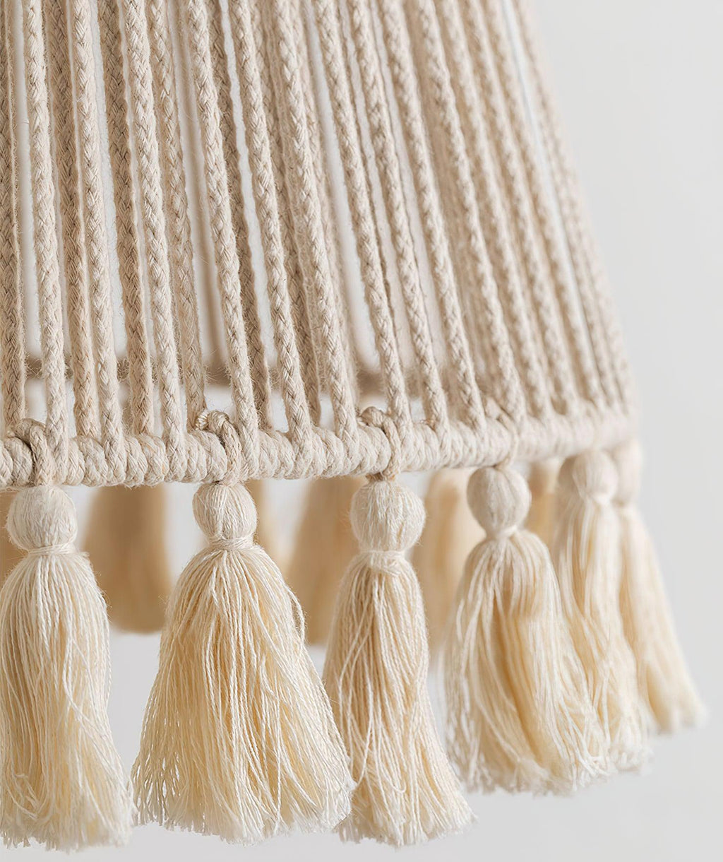 Calderara Hemp Rope Pendant Light-Moonnatur