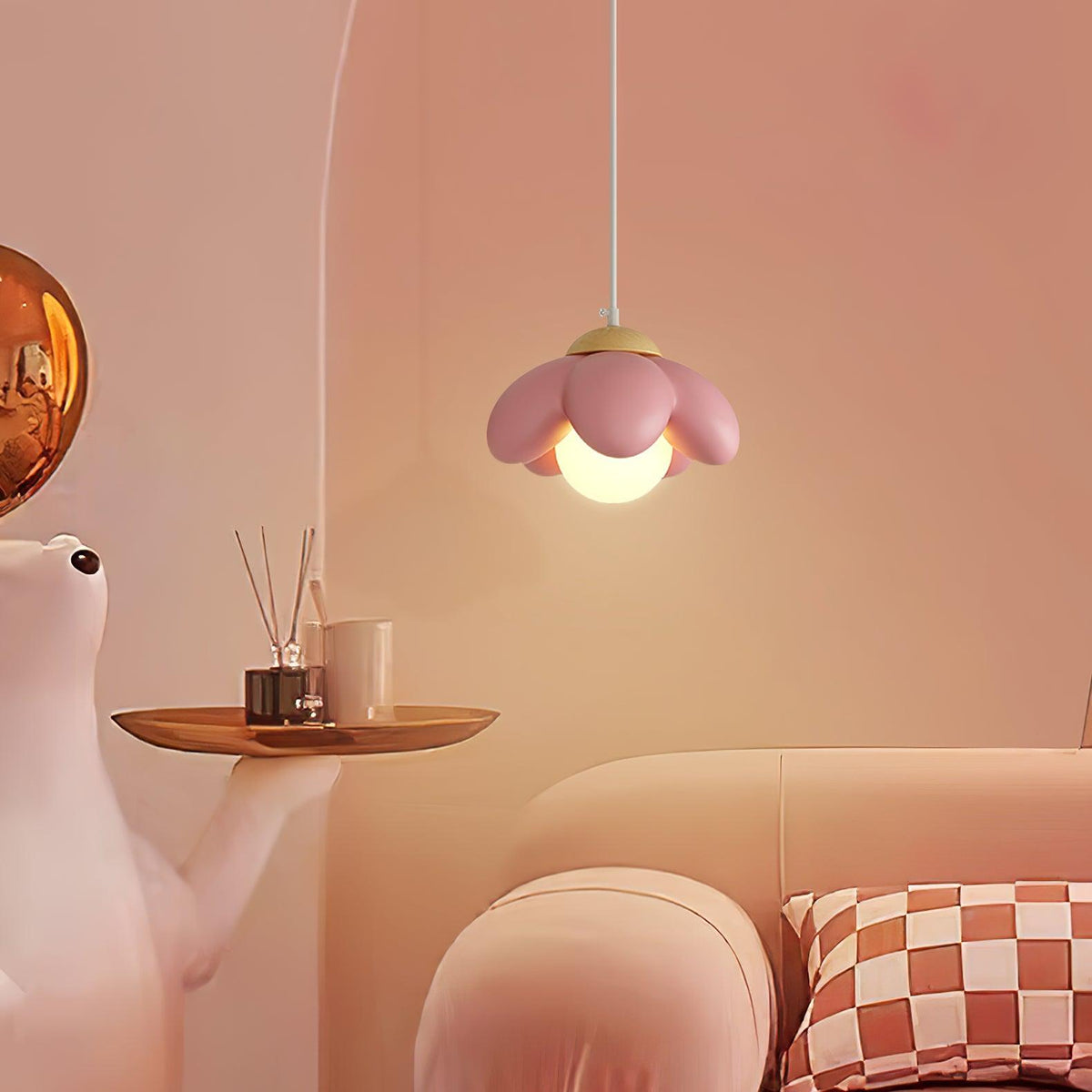 Clarenaria Resin Pendant Light-Moonnatur