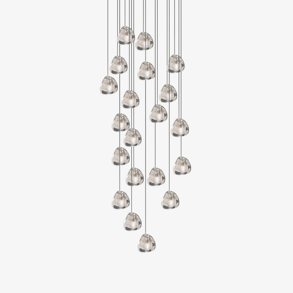 Haldenune Crystal Pendant Light-Moonnatur
