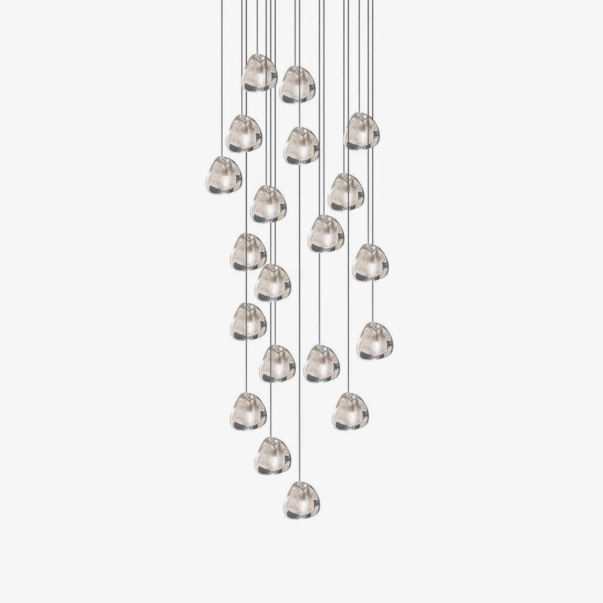 Haldenune Crystal Pendant Light-Moonnatur