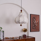 Narenaria Fabric Pendant Light-Moonnatur