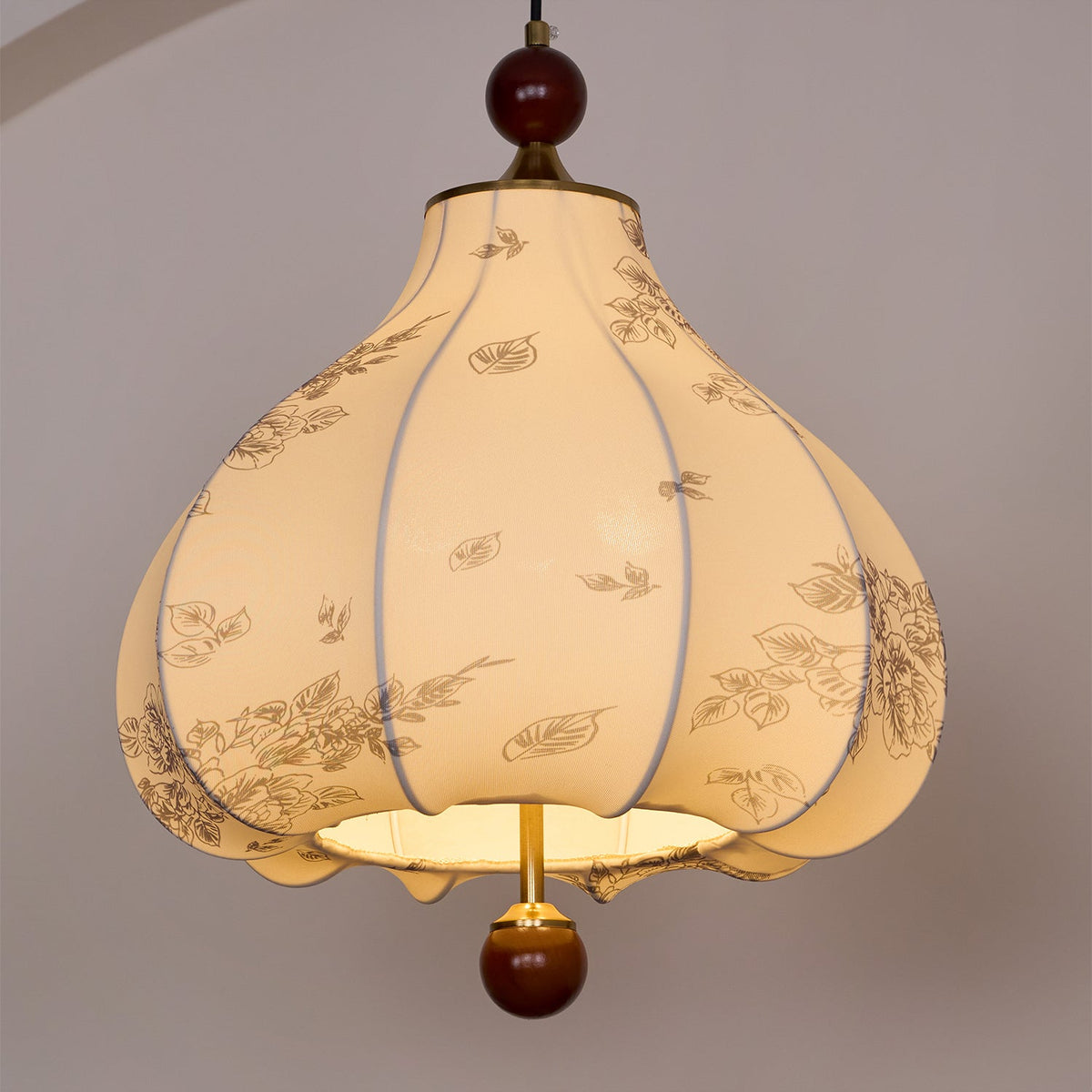 Narenaria Fabric Pendant Light-Moonnatur