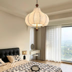 Narenaria Fabric Pendant Light-Moonnatur