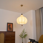Ilwoven Fabric Pendant Light-Moonnatur