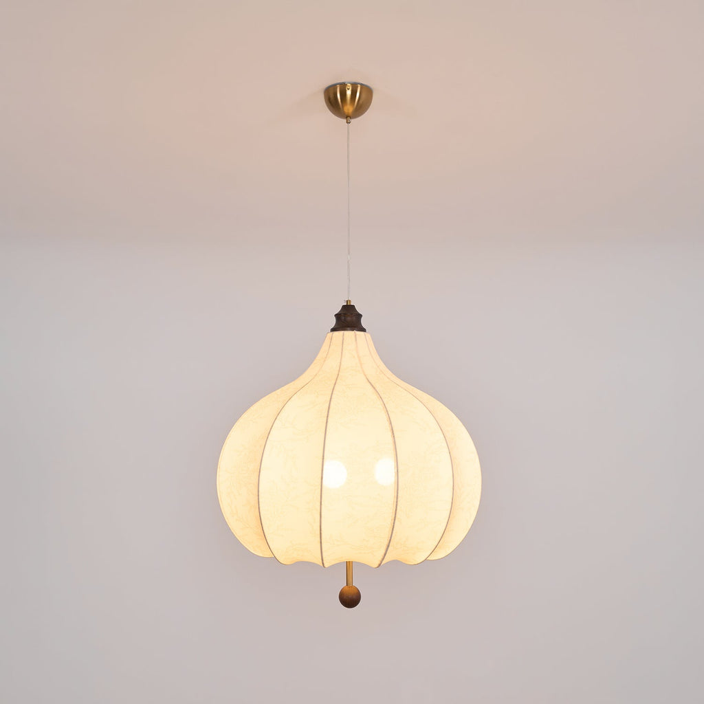 Ilwoven Fabric Pendant Light-Moonnatur