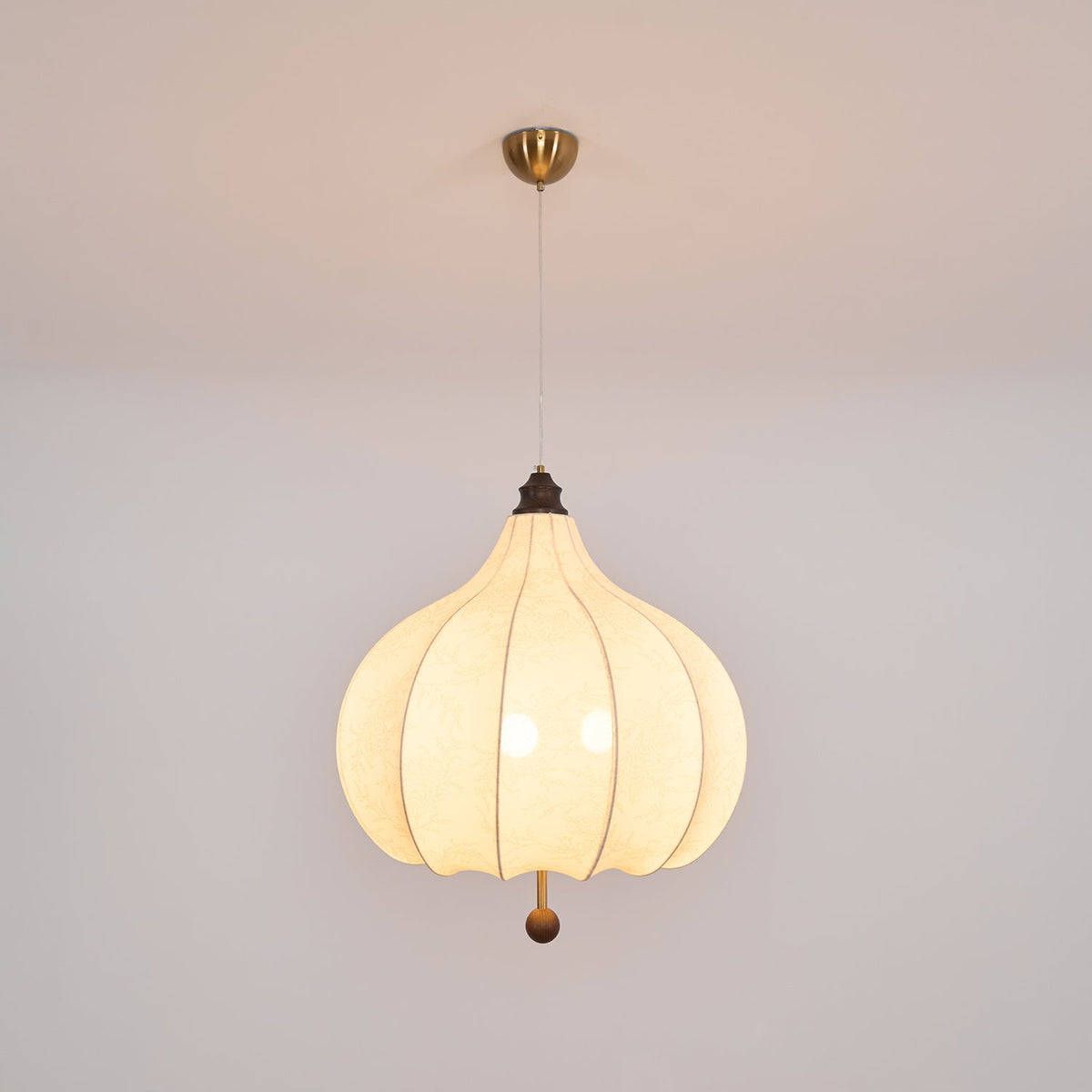Ilwoven Fabric Pendant Light-Moonnatur