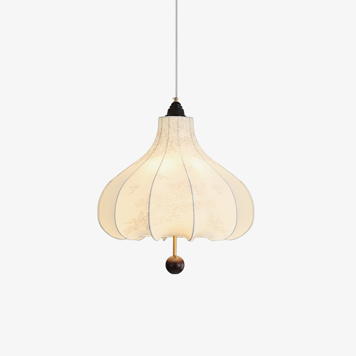 Ilwoven Fabric Pendant Light-Moonnatur