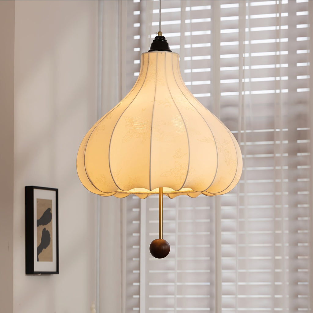 Ilwoven Fabric Pendant Light-Moonnatur