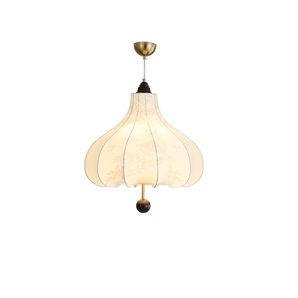 Ilwoven Fabric Pendant Light-Moonnatur
