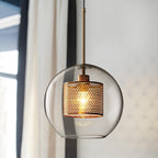 Zirelle Glass Pendant Lamp-Moonnatur