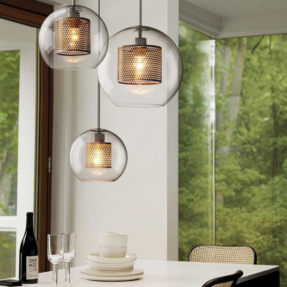 Zirelle Glass Pendant Lamp-Moonnatur