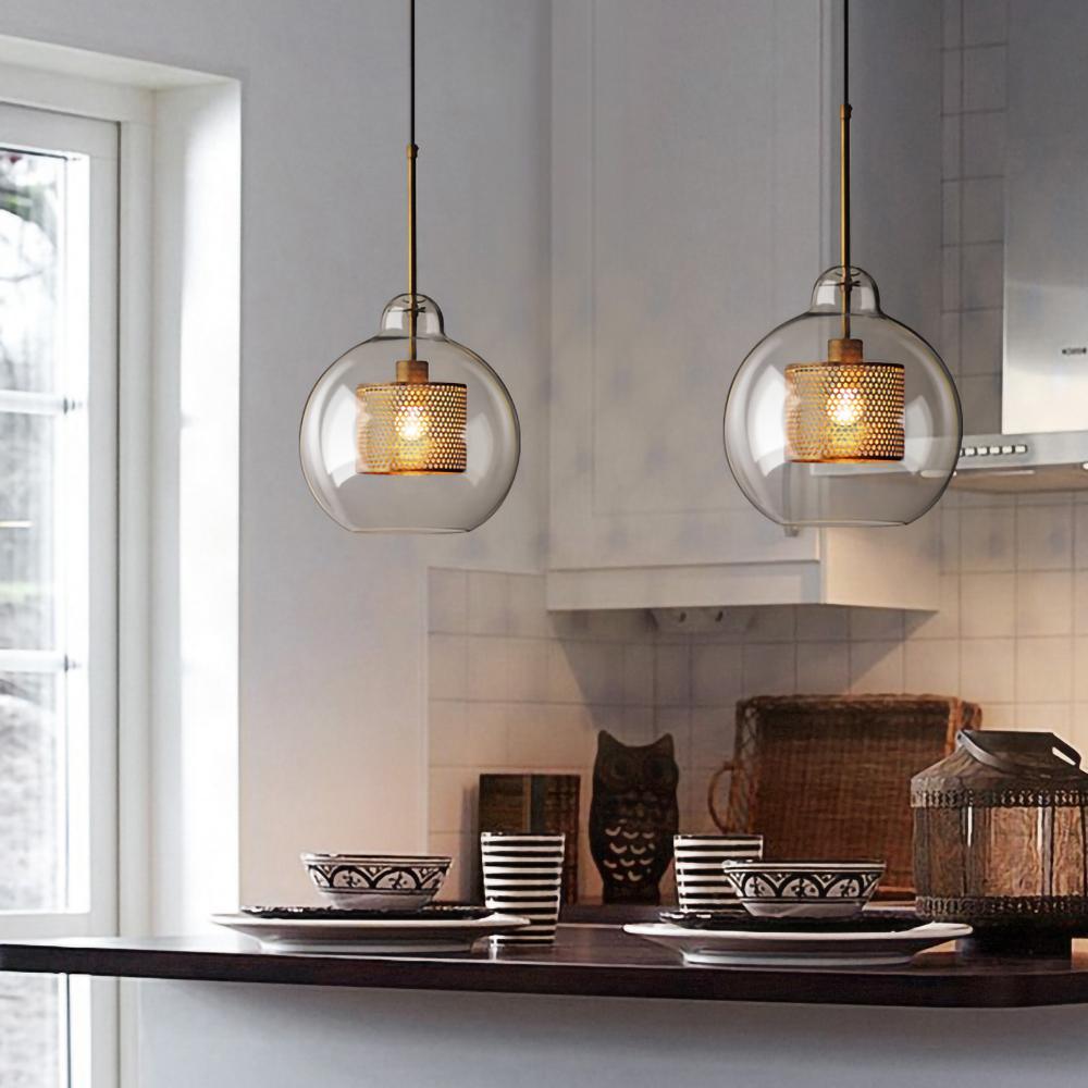 Zirelle Glass Pendant Lamp-Moonnatur