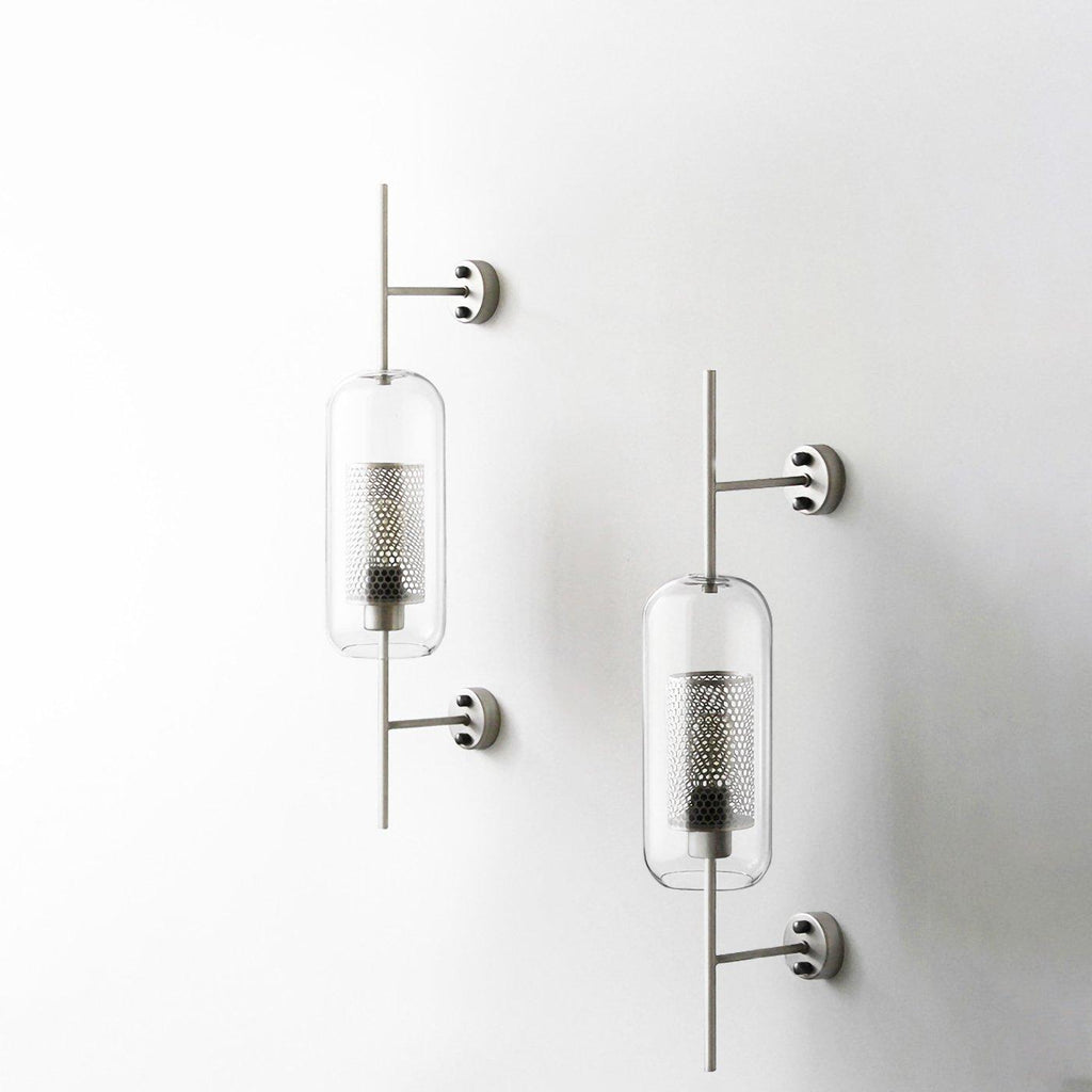 Liravelle Glass Wall Light-Moonnatur