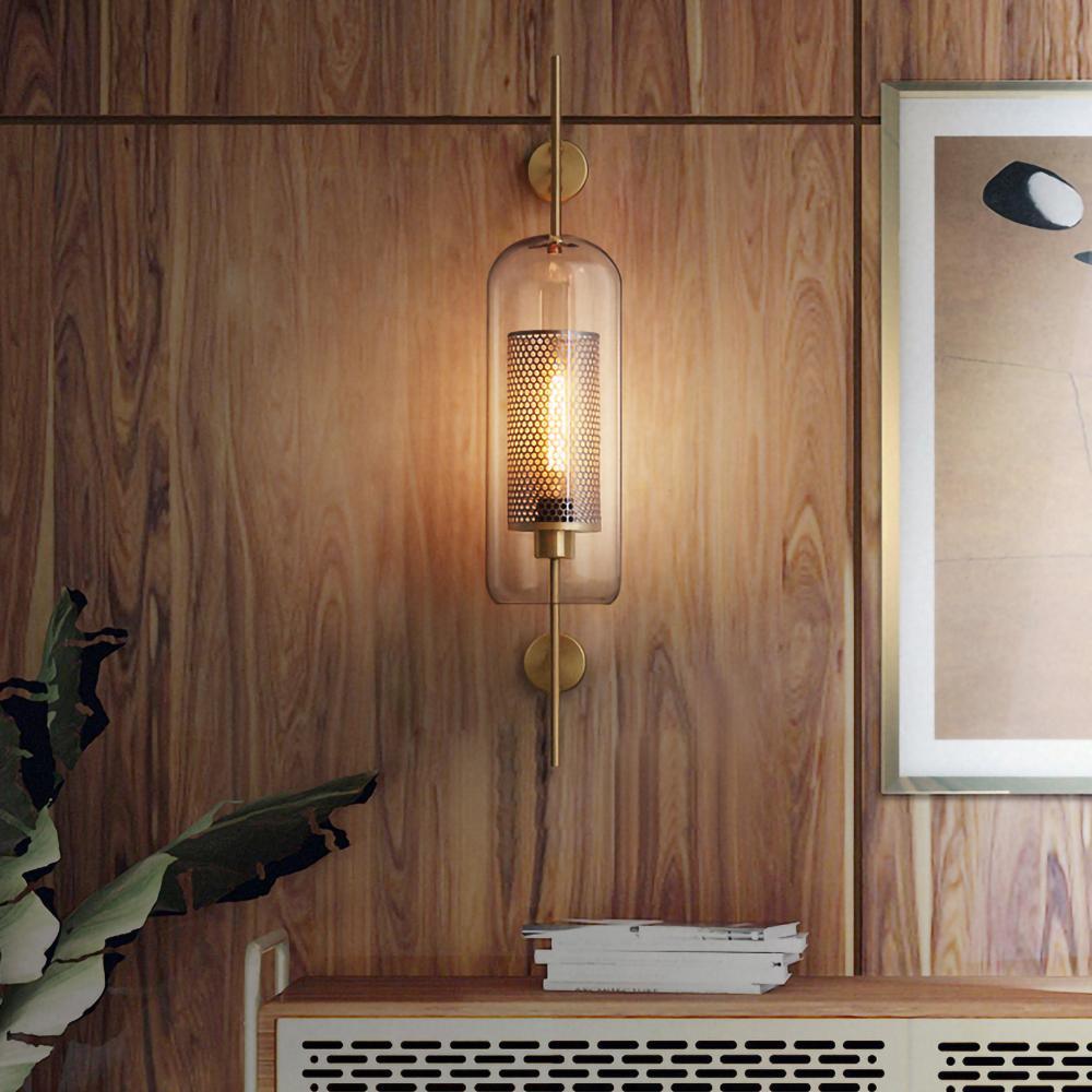 Liravelle Glass Wall Light-Moonnatur