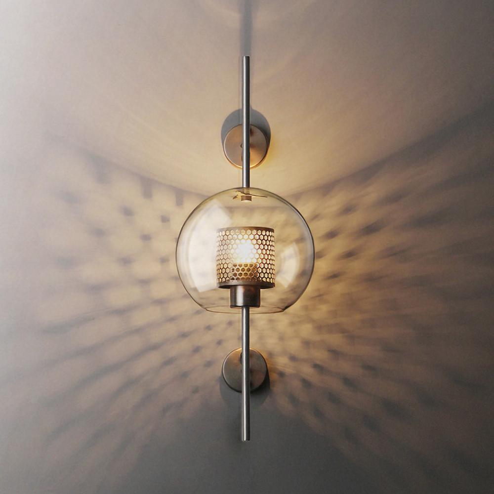 Liravelle Glass Wall Light-Moonnatur