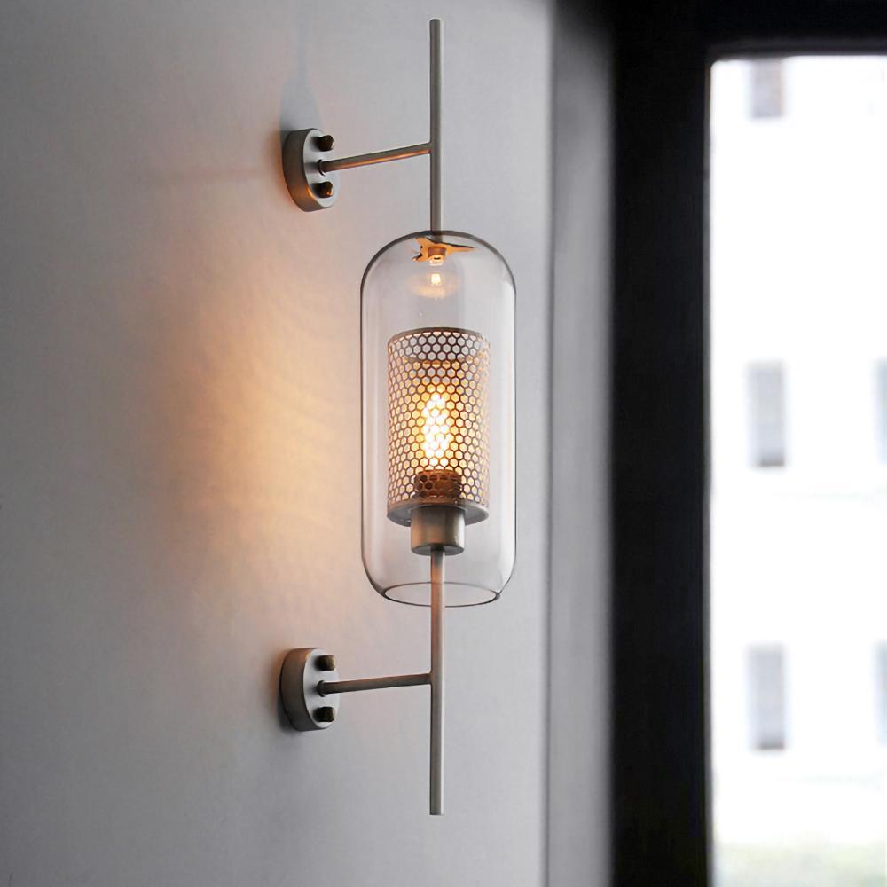 Liravelle Glass Wall Light-Moonnatur