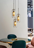 Zirelle Glass Pendant Lamp-Moonnatur