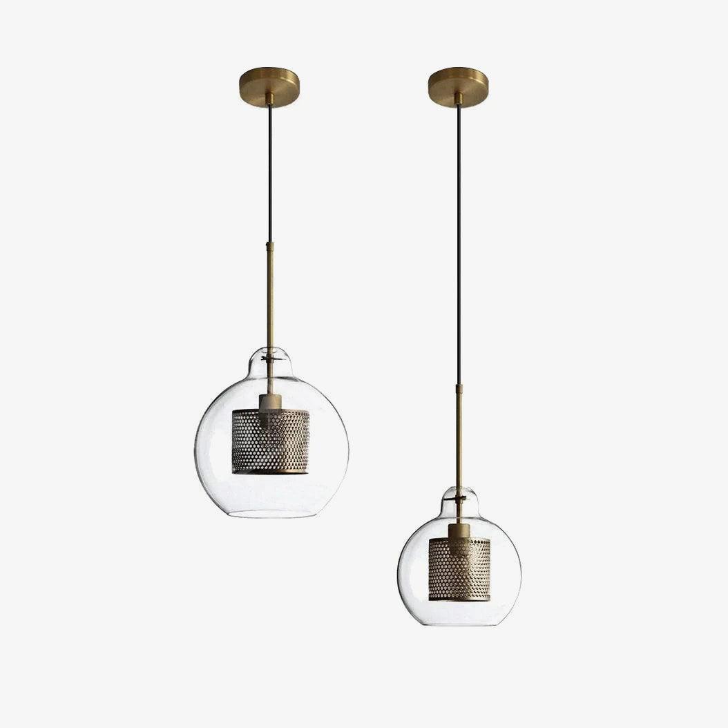 Zirelle Glass Pendant Lamp-Moonnatur
