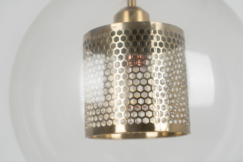 Zirelle Glass Pendant Lamp-Moonnatur
