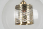 Zirelle Glass Pendant Lamp-Moonnatur