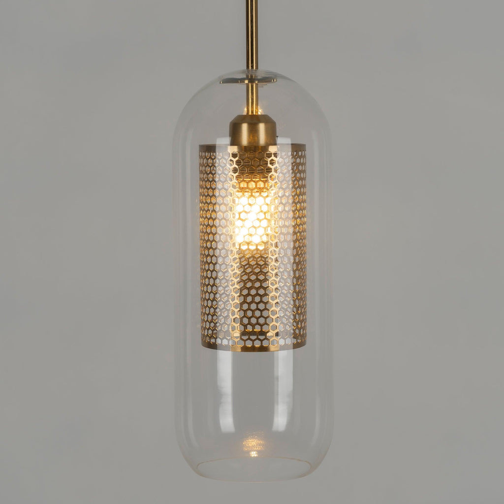 Zirelle Glass Pendant Lamp-Moonnatur