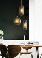 Zirelle Glass Pendant Lamp-Moonnatur